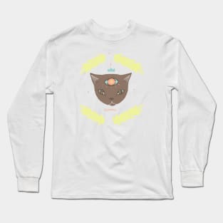 SPACE ALIEN CAT Long Sleeve T-Shirt